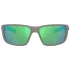 Costa Del Mar Blackfin Pro Polarized Sunglasses Matte Olive Shale with Green Mirror 580G Glass Lenses