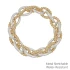Meghan Browne Style Mila Bracelet - Gold Silver