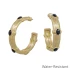 Meghan Browne Style Toto Earrings - Black