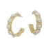 Meghan Browne Style Yama Earrings - Gold Pearl