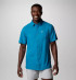 Columbia Men's PFG Slack Tide Camp Shirt - Blue Echo