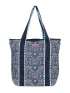 Simply Southern Scalloped Tote - Ribbon Flower
