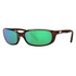 Costa Del Mar Brine 580G Polarized Sunglasses – Tortoise Frame with Green Mirror Glass Lens
