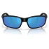 Costa Del Mar Brine Polarized Sunglasses Matte Black with Blue Mirror Glass Lenses