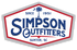 Simpson Outfitters Badge Sticker