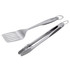 Weber Deluxe Stainless Steel Black/Silver Grill Tool Set 2 pc