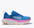 Hoka Women's Bondi 8 Max Cushioned Road Running Shoe - Coastal Sky/All Aboard