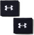 Under Armour Men's 3 inch Performance Wristband Black 2 Pack