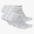 Nike Everyday Plus Cushion No-Show Training Socks - White
