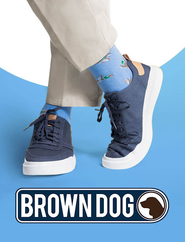 Brown Dog Socks