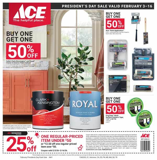 President's Day Sale