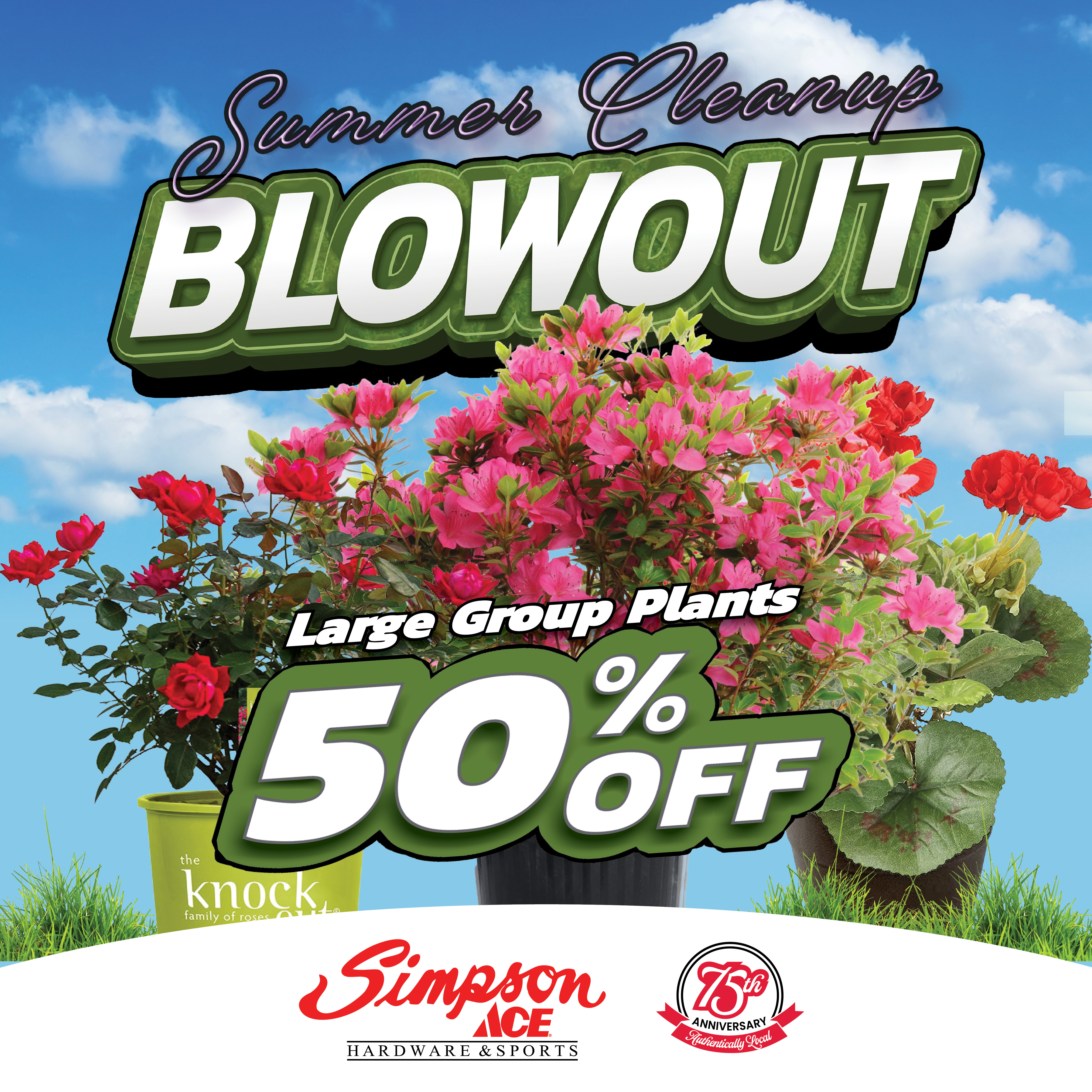 Better Blooms Start Here: Sale on fertilizers through 6/20