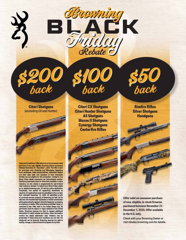 Browning Fall Rebate