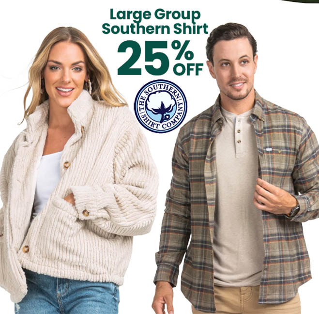 Southern Shirt 25% OFF