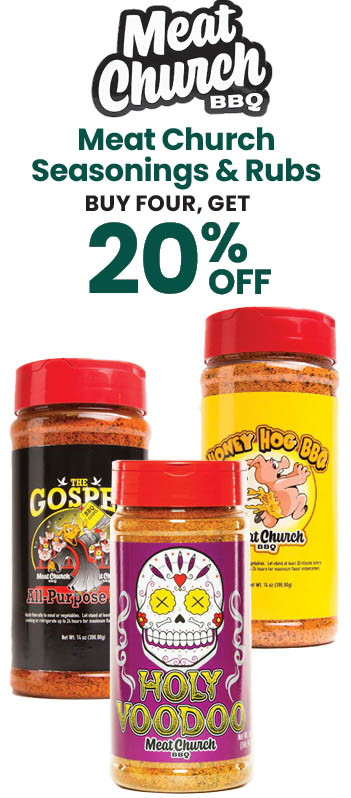 Meat Church Seasonings & Rubs  Buy 4, Get 20% OFF