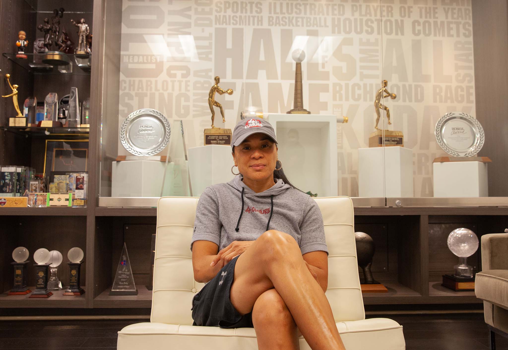 Basketball Legend Dawn Staley Makes OOFOS Her Habit