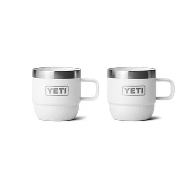 新品未使用 YETI Rambler 10oz Mug ブラック&ホワイト Yeti Rambler 6 Oz Espresso Mug White 2 Pack