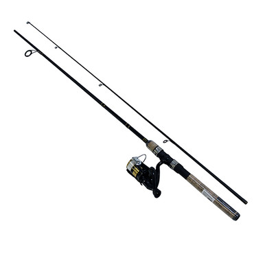 daiwa d-shock reel II Spinning Combo with Braided Line Aluminum oxide guides D-SHOCK II SPINNING COMBOS