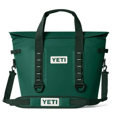 river green yeti cooler bag Hopper M15 Agave Teal Madison Fishing Company The top folds over and clips with two buckles for easy and secure transport to your favorite outdoor spots YETI Hopper M30 Soft Cooler
