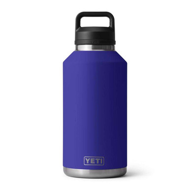  YETI Rambler 64 oz Bottle, Vacuum Insulated, Stainless Steel  with Chug Cap, Offshore Blue : Sports & Outdoors