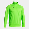 FARAON SWEATSHIRT FLUORESCENT GREEN HALF ZIP