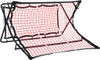 Pure2Improve Soccer Rebounder 113x106x61 cm. Train your pass and control over the ball with the Rebounder. It has a straight side for your low passes, and it has a curved side for various practice skills. Can be set to return your shots either on the ground or in the air for practicing a variety of skills. Heavy-duty steel tubing. The Rebounder includes 4 ground pegs and plastic bottom caps to protect the elastic bands.
