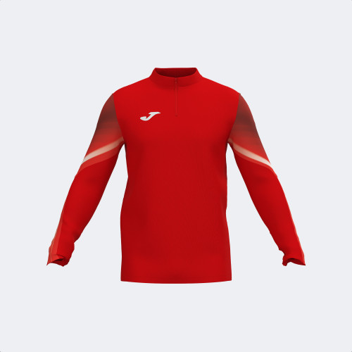 JUNIOR ELITE XI SWEATSHIRT RED WHITE