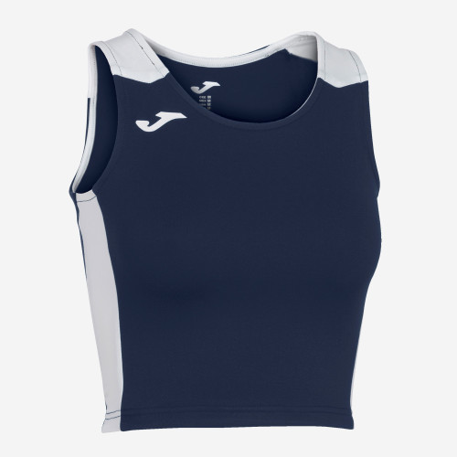 JUNIOR RECORD II TOP NAVY WHITE