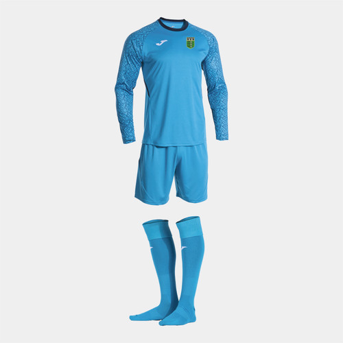 Bishopton FC - ADULT SET ZAMORA X GK SHIRT L/S+SHORT+SOCKS 104407.724 Blue