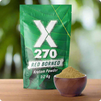 Red Vein Borneo Kratom Powder