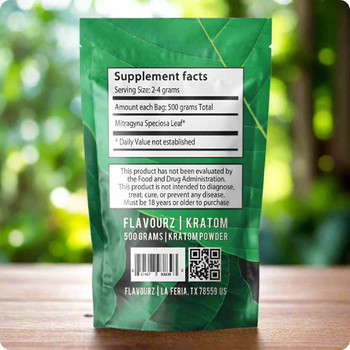 Red Vein Borneo Kratom Powder