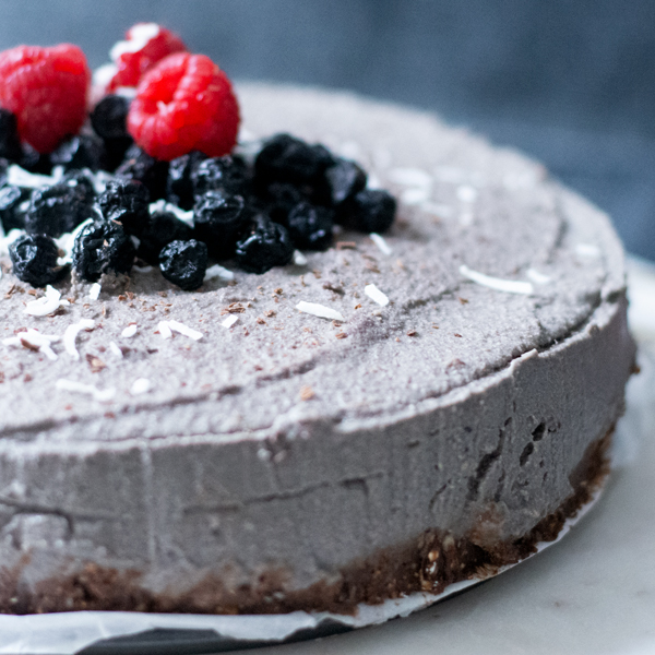 Vegan Acai Berry Cake