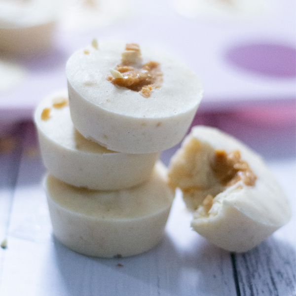 Banana Frozen Yogurt Bites