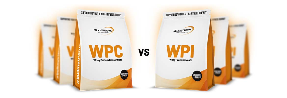Whey Protein Concentrate vs Whey Protein Isolate