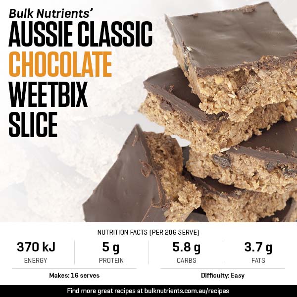 An Aussie Classic - Chocolate Weetbix Slice