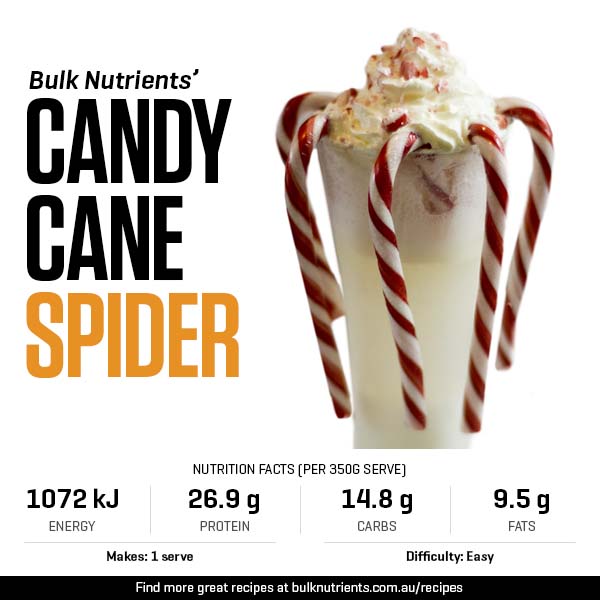 12 Days of Christmas - Candy Cane Spider