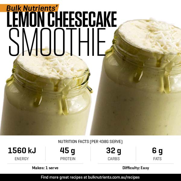 Lemon Cheesecake Smoothie