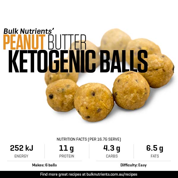 Peanut Butter Ketogenic Balls