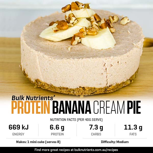Protein Banana Cream Pie