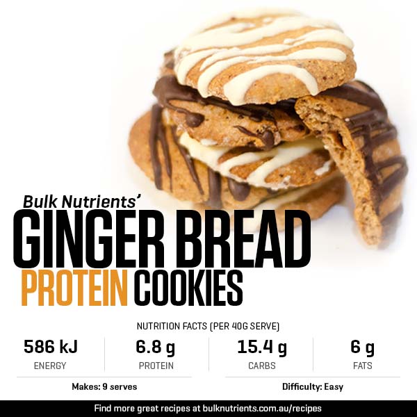 Protein Ginger Bread Cookies