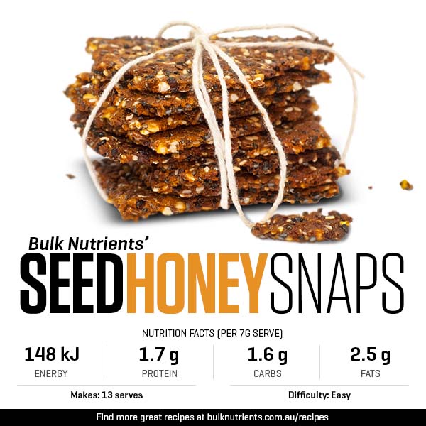 Seed Honey Snaps