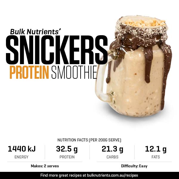 Snickers Protein Smoothie