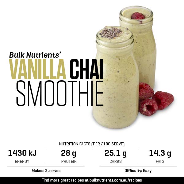 Vanilla Chai Smoothie