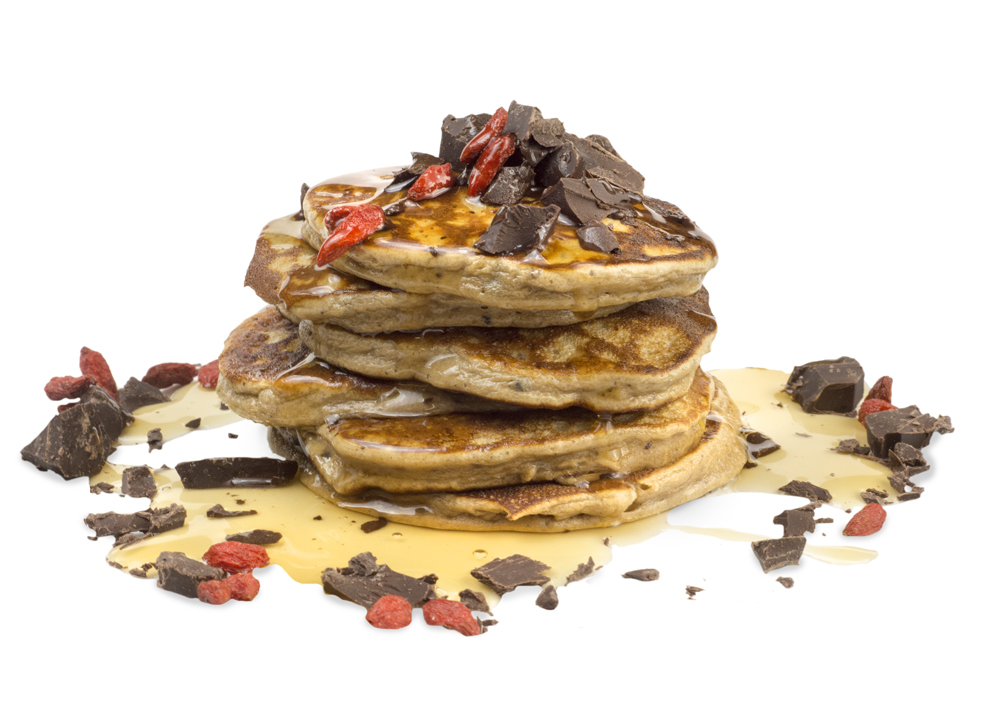 12 Days of Christmas - Choc Biscuit Pancakes
