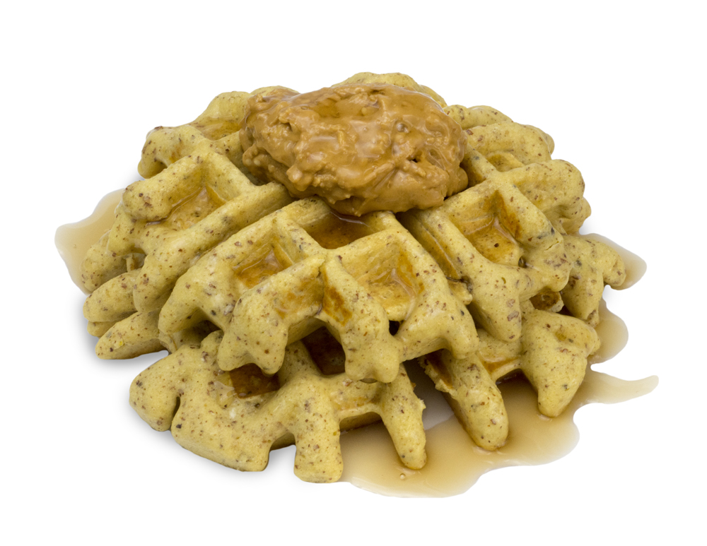 12 Days of Christmas - Peanut Butter Waffle