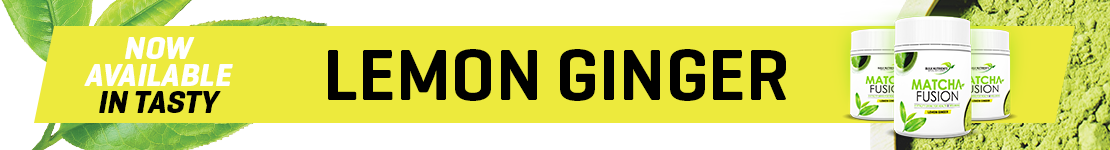 Now available in tasty Lemon Ginger