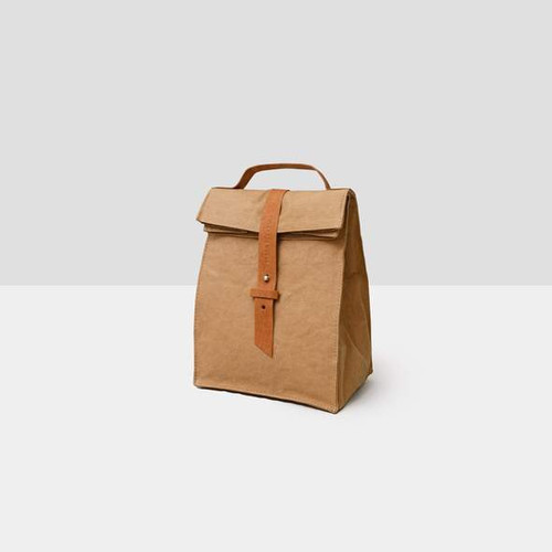 Organic Canvas Lunch Bag With Straps - Brown at Rs 699.00