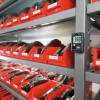 Testo 174H humidity and temperature data logger installed on location.