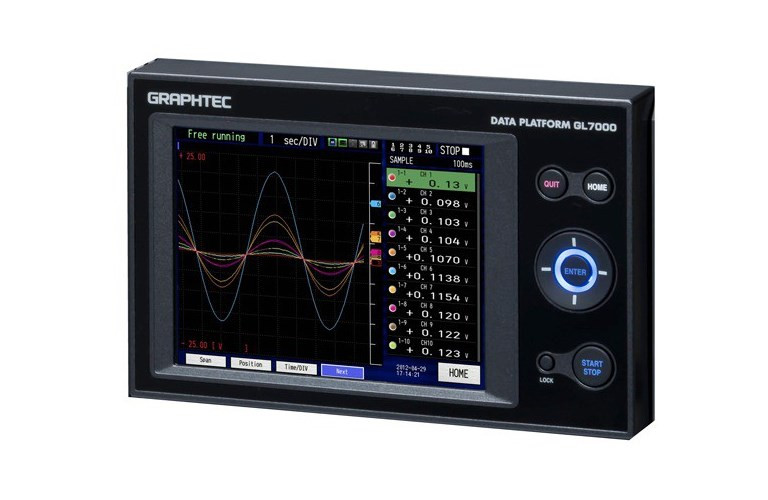 Graphtec GL7-DISP display.