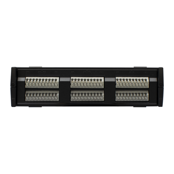 Graphtec B-563SL-30 front, 30 channel input terminal.